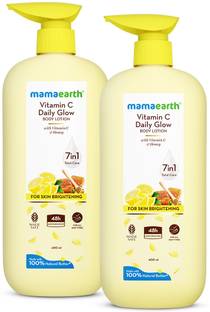Mamaearth Vitamin C Daily Glow Body Lotion For Skin Brightening with Vitamin C & Honey