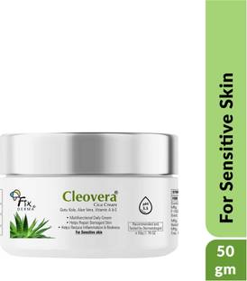 Fixderma Cleovera Cica Face Cream with Gotu Kola, Repairs Sensitive & Damaged Skin