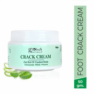 Globus Naturals Crack Cream For Dry Cracked Heels & Feet, 50 gms