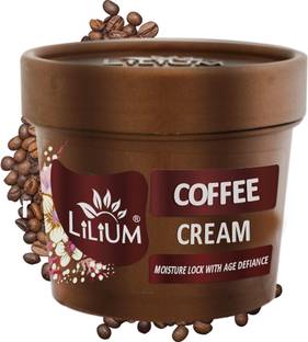 LILIUM Coffee Cream Moisture Lock With Age Defiance, For Younger Looking Skin