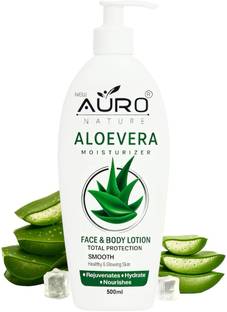 NewAuro Aloe Vera Moisturizing Lotion | Deep Hydration & Nourishment