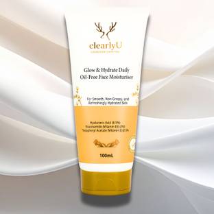 clearlyU Shine-Free Face Cream for All-Day Matte Finish Unisex 100 ml