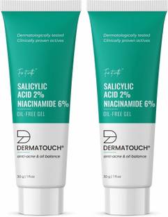 Dermatouch Salicylic Acid 2% Niacinamide 6% Anti-Acne Oil-Free Gel For Acne & Oil Balancing