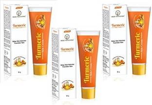 UNIQUE PROFESSIONAL Face Moisturizer With Turmeric cream 30 Gr Pack Of 3