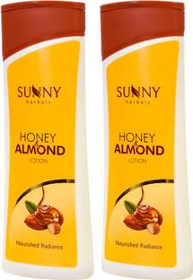 Sunny Herbals Honey & Almond Lotion (100ml) - Pack 2