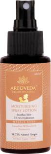 Areoveda Moisturising Spray Lotion With Canadian Willowherb, Calms Acne Prone Skin