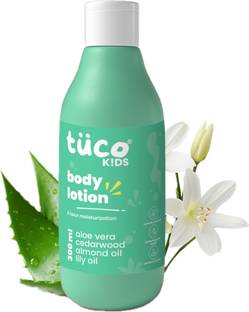 TuCo Kids Summer Lotion | Aloe & Almond | 8-hr Moisture | Non-Greasy