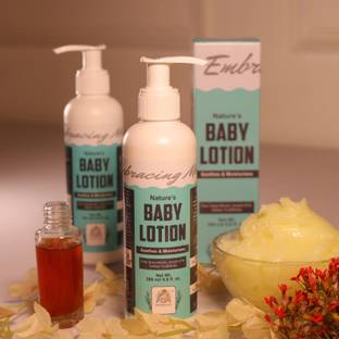 MATERNAL BLISS Nature's Baby Lotion with Desi ghee, Mustard oil, Chamomile & Shea Butter