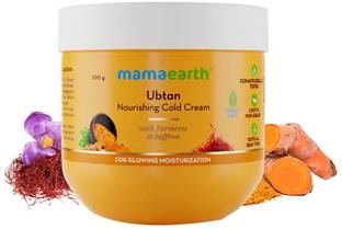 Mamaearth Ubtan Nourishing Cold Cream for Winter with Turmeric & Saffron