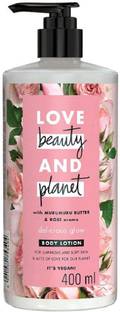 Love Beauty And Planet Murumuru Butter & Rose Body Lotion | 24 hour Moisturization