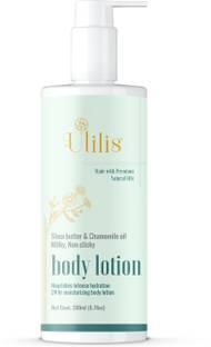 UTILIS Body Lotion With Shea Butter & Chamomile oil | Milky & Non sticky |