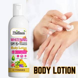 Phillauri SPF 15 Body Lotion Nourishing Body Lotion Moisturiser Fairness Lotion