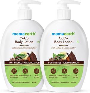 Mamaearth CoCo Body Lotion - Pack of 2 (400 ml * 2)