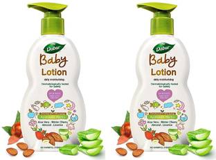 Dabur Baby Pk-2-200ml Lotion Daily Moisturizer Dermatologically Tested