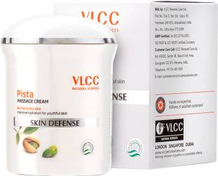 VLCC Pista Massage Cream For Intensive hydration & radiance.