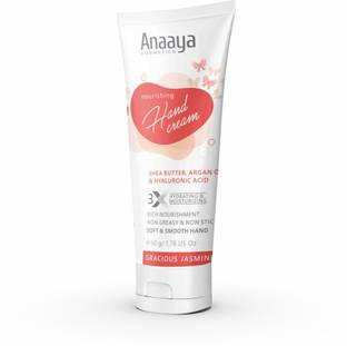 anaaya Nourishing Hand Cream |Gracious Jasmine | Shea Butter & Cocoa Butter | Argan Oil