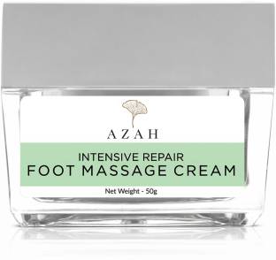 AZAH Foot Cream for Cracked, Rough, & Dry Feet| Foot Massage
