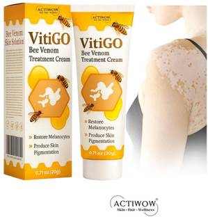 ACTIWOW Vitigo Bee Venom Cream for Daily Skincare Cream Moisturizer
