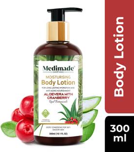 Medimade Aloevera with Cranberry Moisturizing Body Lotion
