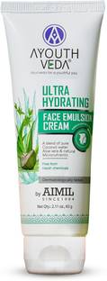 Ayouthveda Ultra Hydrating Face Emulsion Cream With Aloe Vera & Coconut Water