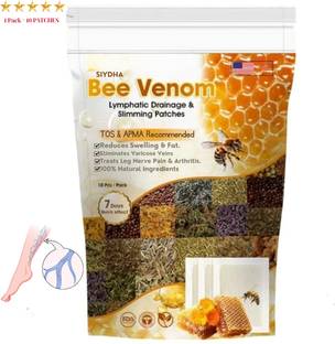 SIYDHA Bee Venom Foot Patch Herbal Cleansing Foot Pad With Honey