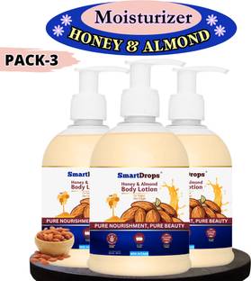 smartdrops Body Lotion with the Sweetness of Honey and the Nutty Richness of Almonds