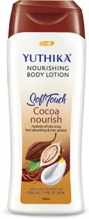 Yuthika Cocoa Body Lotion For Women & Men | Non-Greasy Moisturizer For Dry Skin