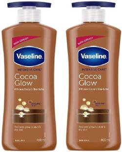 Vaseline COCOA GLOW BODY LOTION 400 ML SET OF 2