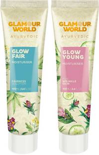 Glamour World Ayurvedic Glow Fair Moisturiser & Glow Glow Young