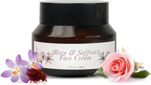 Qaadu Rose And Saffron Face Cream|Prevents skin from damage|(50 g)