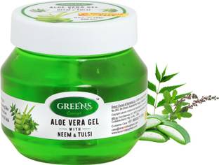 GREENS CONCEPT Aleovera Gel with Neem & Tulsi