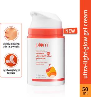Plum 1% Vitamin C Ultra-Light-Glow Boosting Gel Cream with Alpha Arbutin