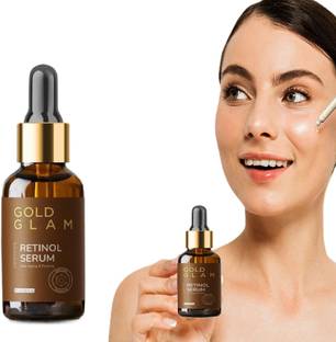 GABANA Pure Gold Glam Face Serum for Reduces wrinkles, pigmentation 30ml Pack of 1