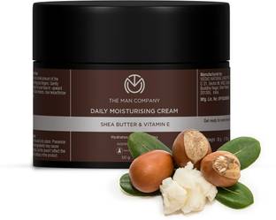 THE MAN COMPANY Daily Moisturising cream, Shea Butter & Vitamin E