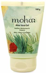 Moha Aloe vera Gel enriched With Rose and Cucumber (100 gm)