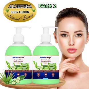 smartdrops Smooth Aloe Vera Body Lotion for Hydrated and Healthy Skin