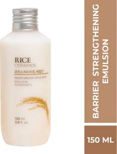 The Face Shop Rice & Ceramide Moisturizing Emulsion,that locks skin moisture for 12HR