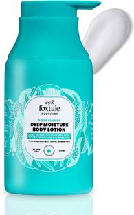 Foxtale Hydrating Body Lotion with Hyaluronic Acid & Ceramides, Strengthens Skin Barrier