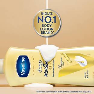 Vaseline intensive Care Deep Nourishing Body Lotion Moisture For Dry Skin