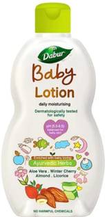 Dabur Baby Lotion - For Baby's Sensitive Skin With No Harmful Chemicals
