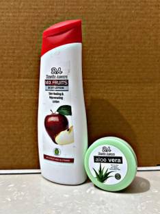 Rastic Assure 1 Pic Mix Fruit 100ml Body Lotion & 1 Pic Alovera 15ml Cream