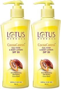 LOTUS HERBALS Cocoa Caress Daily Hand & Body Lotion 250ML