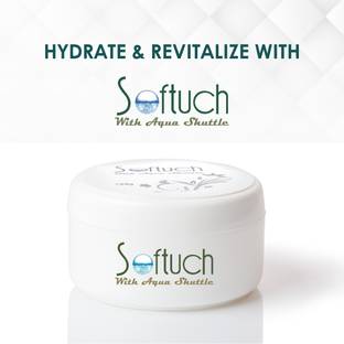SOFTUCH with Aqua Shuttle Moisturizing Cream with Vitamin E & Titanium Dioxide