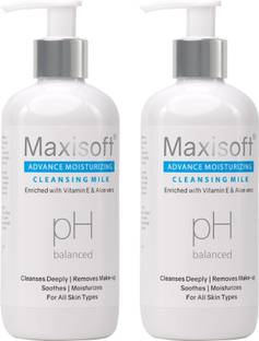 Maxisoft Moisturizing Cleansing Milk 300 ml| Can Be Used In All Seasons