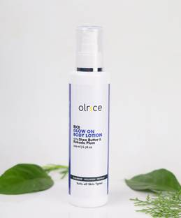 Olrice Rice Glow On Body Lotion With Shea Butter & Kakadu Plum, Nourishing