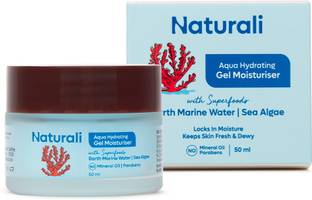 Naturali Aqua Hydrating Gel Moisturiser with Earth Marine Water & Sea Algae |Paraben Free