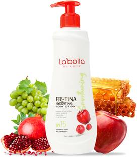 LABOLIA BEAUTE Frutina Hydrating Body Lotion - Smooth, Glowing Skin, SPF 15