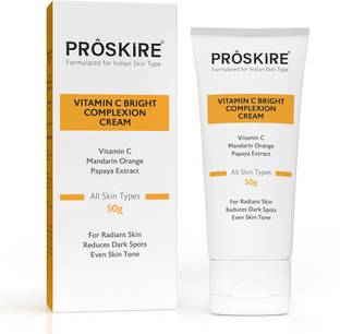 Proskire Vitamin C Bright Complexion Cream For Dark Spots, Glow & Radiant Skin