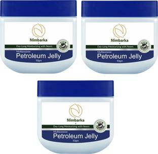NIMBARKA Multipurpose Petroleum Jelly For for curing all dry skin issues 50*3 Pack Of 3