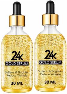 house of common 24K Gold Face Serum for Moisturizing, Anti Aging & Anti Wrinkle (30ml) Pack of 2